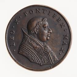 Electrotype Medal Replica - Pope Leo X , 1513