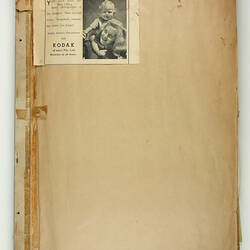 Scrapbook - Kodak Australasia Pty Ltd, Advertising Clippings, Abbotsford, Victoria, 1954-1959