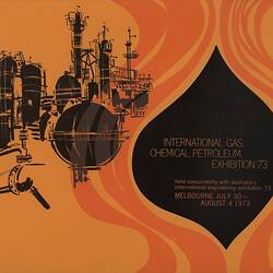 Prospectus - International Gas, Chemical, Petroleum, Exhibition '73, Melbourne, Jul-Aug 1973