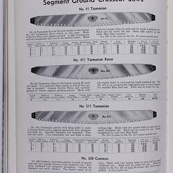 Catalogue - E. C. Atkins & Co., 'Saws, Saw Tools, Machine Knives & Files', 1935