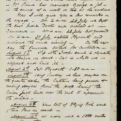 Discoloured off-white page with handwritten cursive text in dark ink.