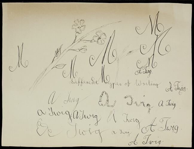 Handwriting Sample - Diary, Charles Care, RMS 'Orient', Diary of a Voyage from London to Melbourne, 1888