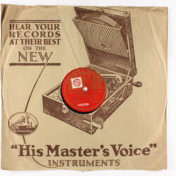 Disc Recording - Gramola, Double-Sided, 'Song Of the Volga Boatmen' & 'The Prophet, Opus 49', 1927-1939