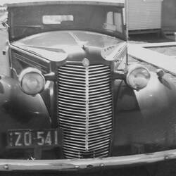 Digital Photograph - James Forbes First Car, Broadmeadows Migrant Hostel, Melbourne,1961