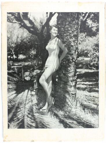 Photograph - Bernice Kopple Modelling Swimwear, 1950s