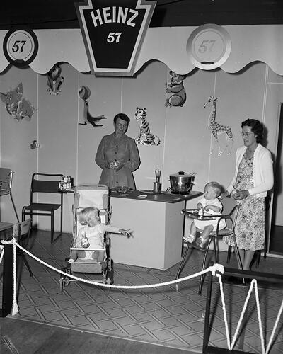 H.J. Heinz Co, Creche Service at an Exhibition, Melbourne, 23 Feb 1960