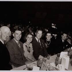Photograph - Staff at Welcome Home Dinner for Returned Kodak World War II Personnel, Melbourne Town Hall, 1947