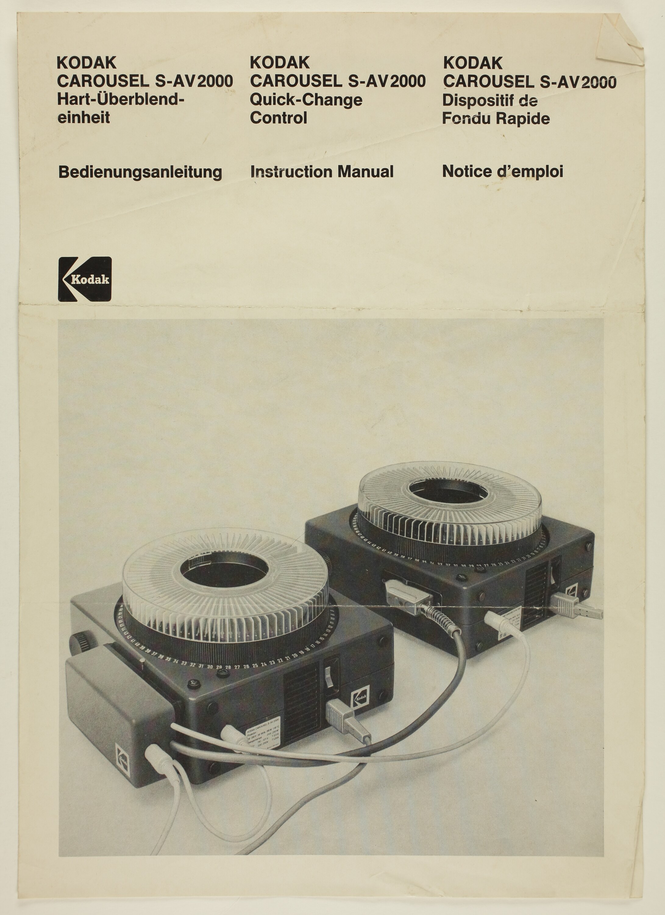 Publicity Leaflet - Kodak Aktiengesellschaft, 'Kodak Carousel S