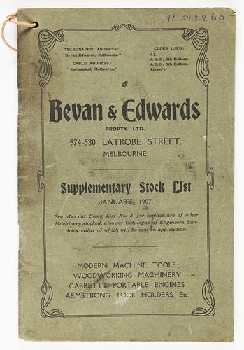 Front cover with printed text only.