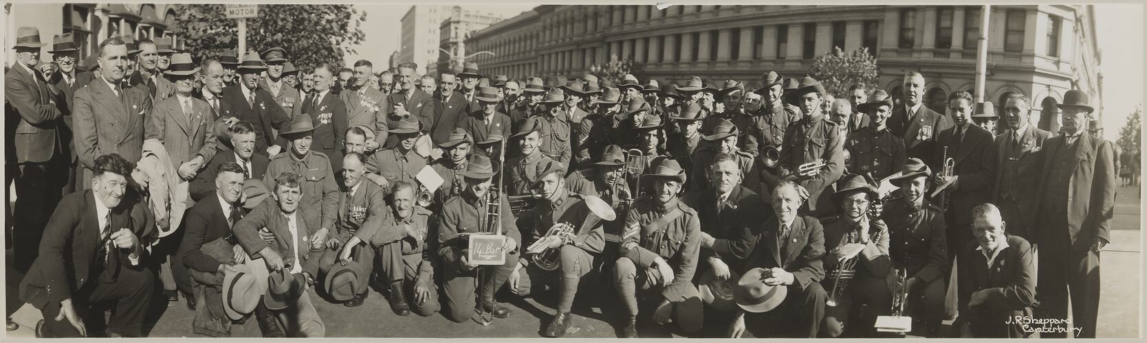 14th Battalion, Anzac Day Marchers, Melbourne, circa 1930s