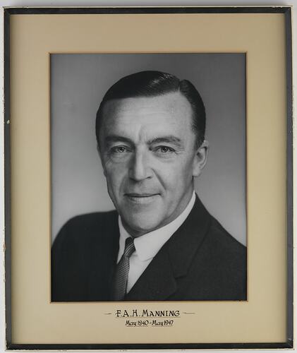 F.A.H. Manning, Framed, May 1940-May 1947
