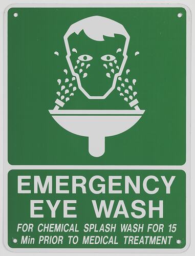 Sign - Emergency Eye Wash