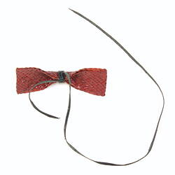 Bow Tie - Leather Braided, Miniature, Doug Kite, Ringwood, circa 2000
