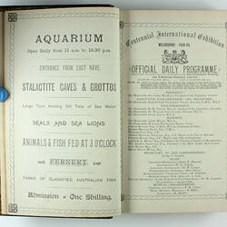 Open book with white pages and black printed text on both sides. Page 6.