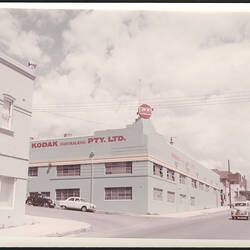 Colour photograph of a Kodak building.
