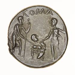 Coin - Denarius, Tiberius Veturius, Ancient Roman Republic, 137 BC - Reverse