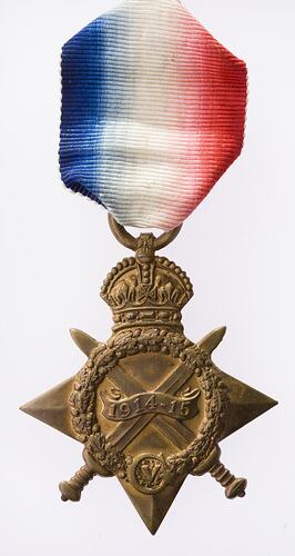 Medal - 1914-1915 Star, Great Britain, Matron Jessie McHardie White, 1918 - Obverse