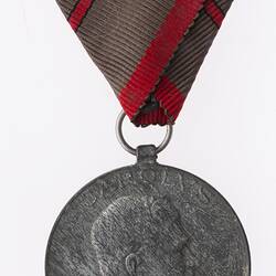 Medal - Wound Medal (Verwundetenmedaille), Austria, 1918 - Obverse