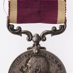 Medal - Meritorious Service Medal, King George V, Great Britain, S. Sergeant L. Tweedie, 1917 - Obverse