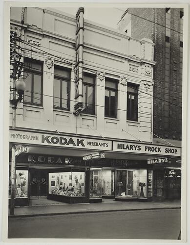 Kodak Australasia Pty Ltd, Shop Exterior, Perth, Western Australia, circa 1940s