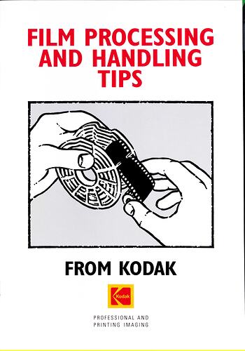Cover page with hands holding a roll of film.