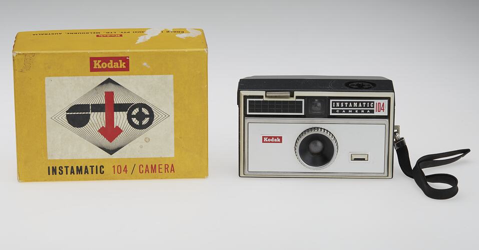 Camera - Kodak Australasia Pty Ltd, Instamatic 104, 1960s-1970s