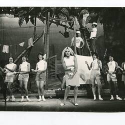 Photograph - Sylvia Boyes In Chorus Washing, 'South Pacific', Eoan Group, South Africa, 1968