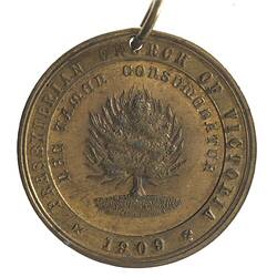 Medal - Jubilee of Presbyterian Church in Victoria, 1909 AD