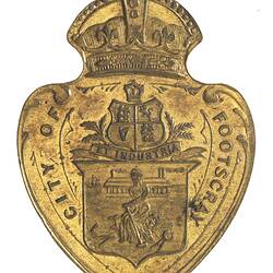 Medal - City of Footscray Jubilee, Victoria, Australia, 1909