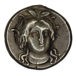 Coin - 1/2 Stater, Boeotia, Ancient Greek States, 221-197 BCE