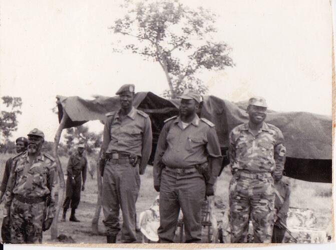 Sudanese Peoples' Liberation Army Members, late 1980s