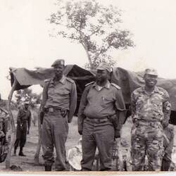 Digital Photograph - Sudanese Peoples' Liberation Army Members, late 1980s