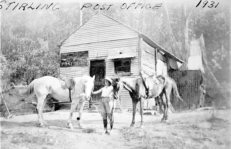 STIRLING POST OFFICE 1931
