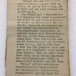 Newspaper - 'Nelly's Echo', Elmar Tonismae, 7 Jul 1949