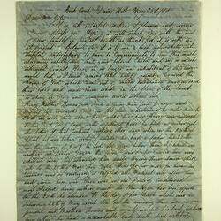 Letter - John Stevens, Daisy Hill, Victoria To Henry Giles Snr, England, 28 May 1855