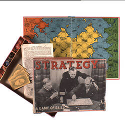 Board Game - 'Strategy', G N Raymond Pty Ltd, circa 1939
