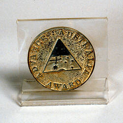 Medallion - Advance Australia Award, Prue Acton, 1980
