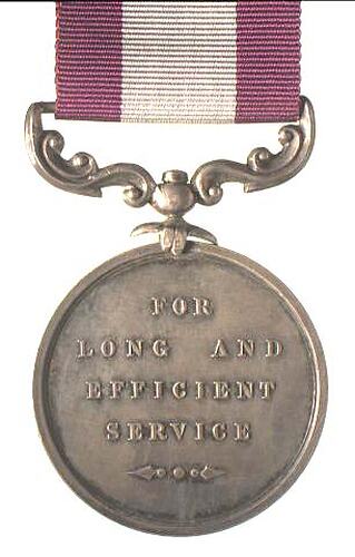 Victoria Volunteer Forces Long and Efficient Service Medal