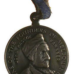 Medal - Centenary of Collingwood, Collingwood City Council, Victoria, Australia, 1955
