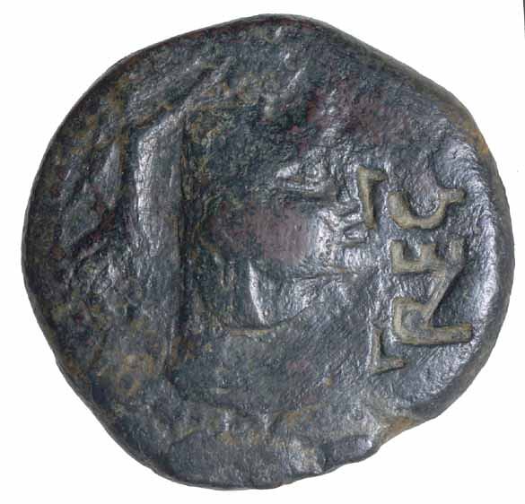 Coin - Ae26, Cossura (Pantelleria), Sicily, circa 50 BC