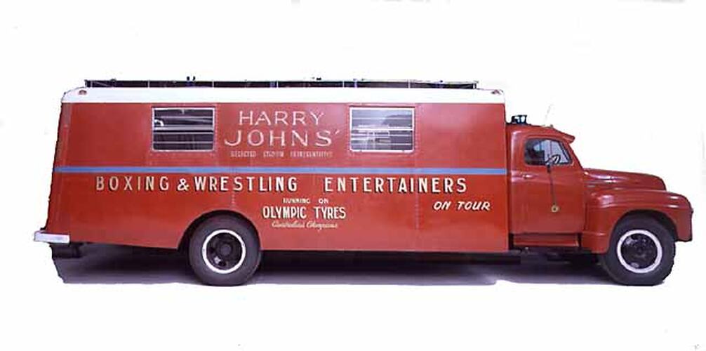 Truck - Harry Johns Boxing Troupe Truck (Transport)