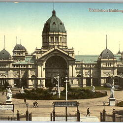 Postcard - Exhibition Building (Documents)