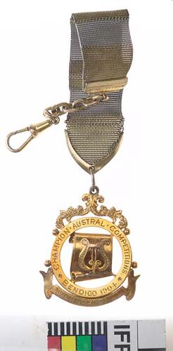 Medal - Austral Competitions, Bendigo, Australia, 1904 (AD)