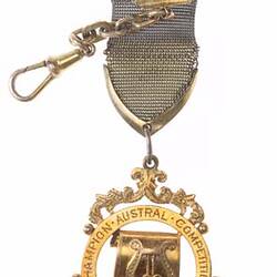 Medal - Austral Competitions, Bendigo, Australia, 1904