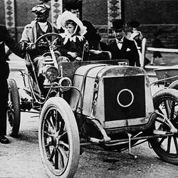 Photograph - Tarrant Motor Co, Tarrant Number Six, Two Cylinder Model Motor Car, Melbourne, Victoria, circa 1905