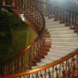 Model - Staircase, Albert Trapp, Wood, Williamstown, Victoria, 1878