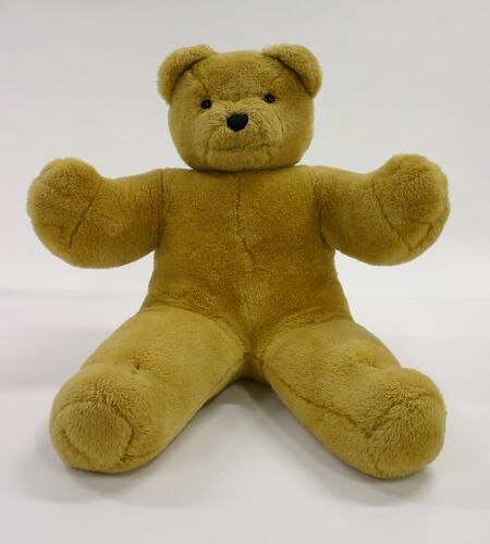 Teddy Bear - Jakas Soft Toys, Golden 'Big Ted', Melbourne, 1990s