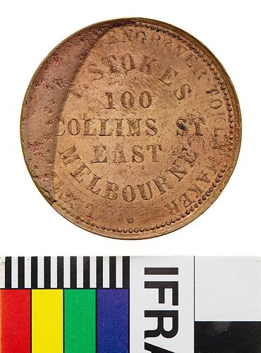 Thomas Stokes Token Penny