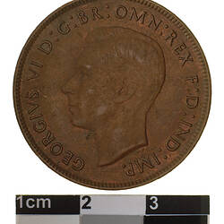 Coin - 1 Penny, Australia, 1944