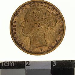 Coin - Sovereign, New South Wales, Australia, 1887